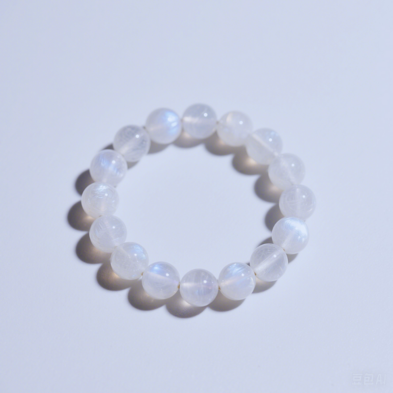 White Moonstone Bracelet