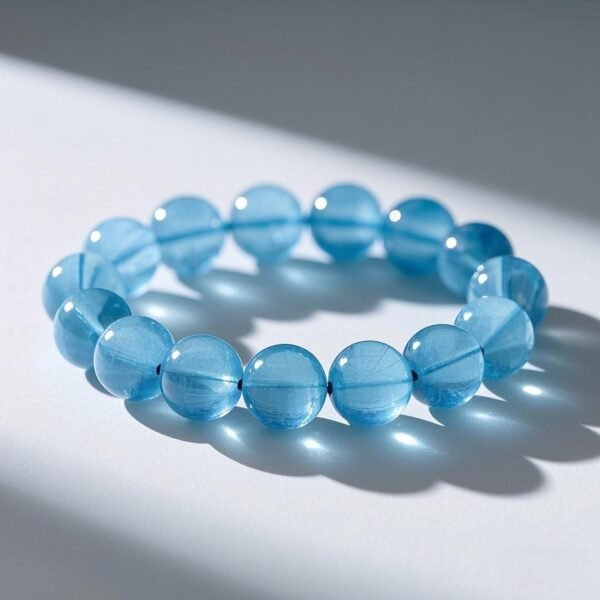 Aquamarine Crystal Bracelet