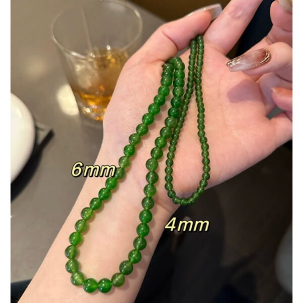 Green Chalcedony Necklace