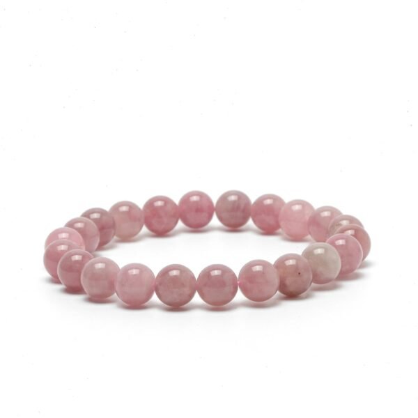 Natural Lavender-Pink Agate Bracelet