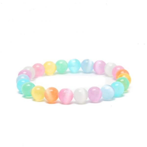 Colorful Gypsum Stone Bracelet