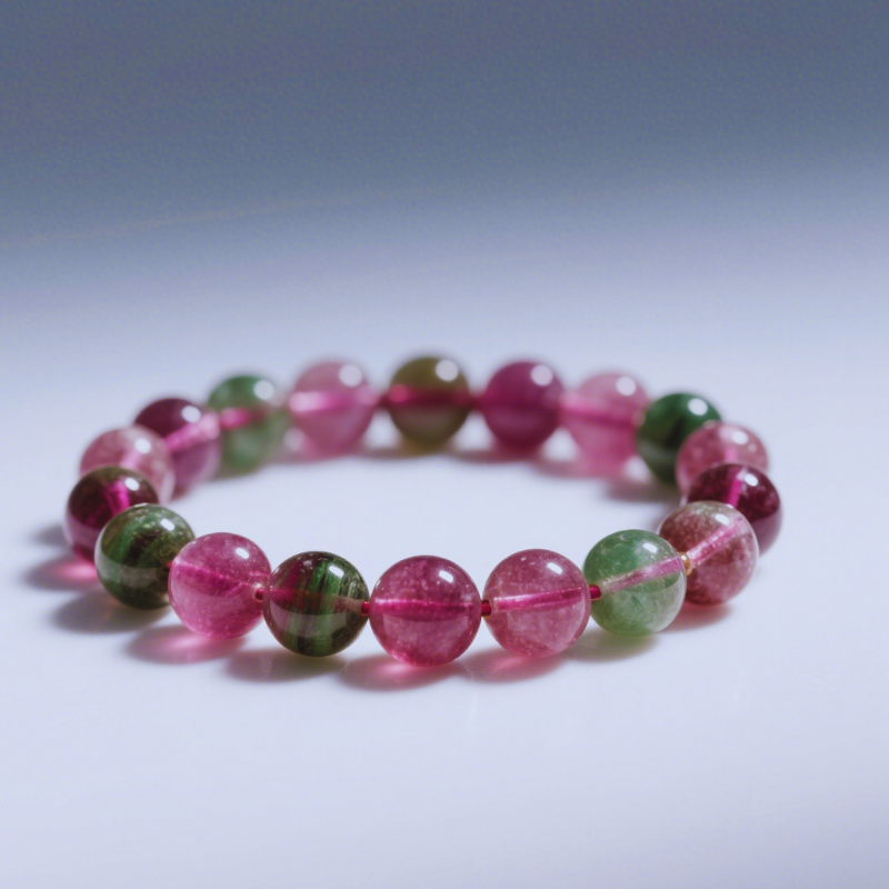 Watermelon Tourmaline Bracelet